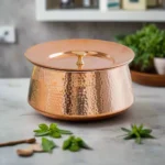 100% Pure Copper Biryani Handi With Lid