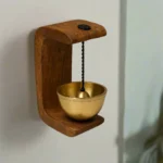 Decorative Bell | Small kansa Shopkeepers Bell For Window Door Opening